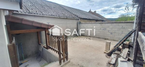 Maison 3 chambres, garage, dépendances et terrain