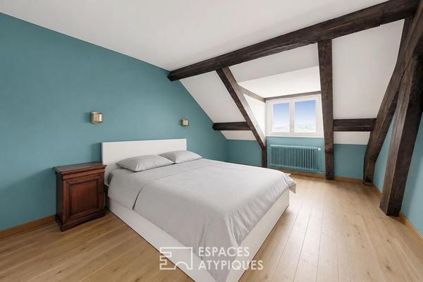 Maison d’architecte des années 70 et son domaine forestier d’exception