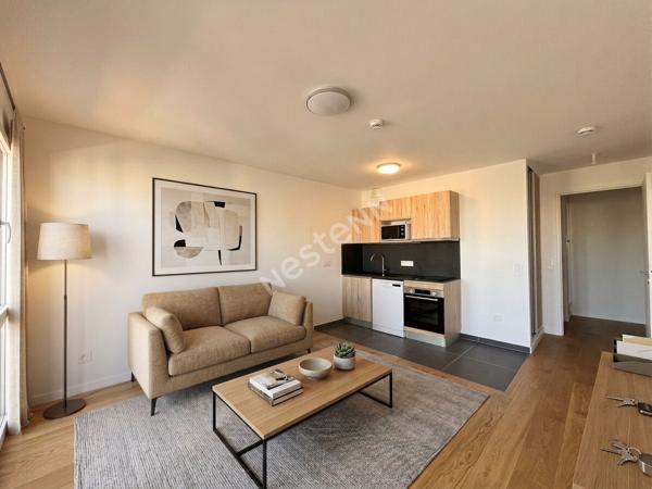 Studio Neuf  29m² avec grande Terrasse à vendre - Puteaux - Demeure Victorine - Résidence de standing