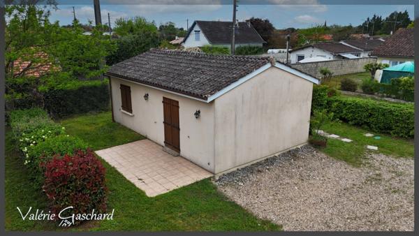 saint seurin sur l'isle 2 maisons + terrain 1289 m²
