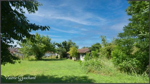 saint seurin sur l'isle 2 maisons + terrain 1289 m²