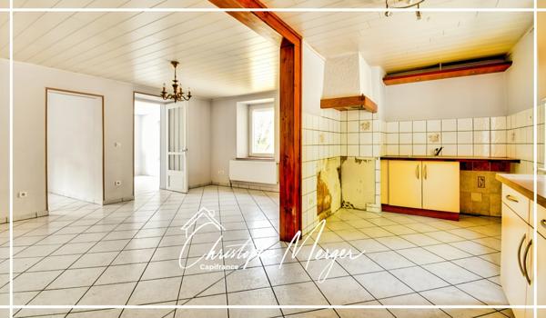 Maison à vendre 3 chambres 115m² à Hangviller (57) proche de Phalsbourg, avec grand jardin et sous-sol