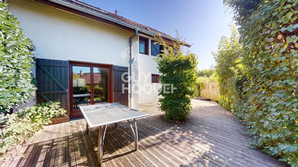 ANNECY - Maison mitoyenne 108,3 m² avec jardin et garage
