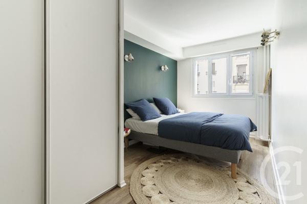 Appartement à vendre  3 pièces - 58 m 2   PARIS  - 75019