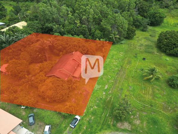 DPT GUYANE, à vendre MACOURIA maison individuelle T4 de 117 m² sur un terrain de 4 067 m2
