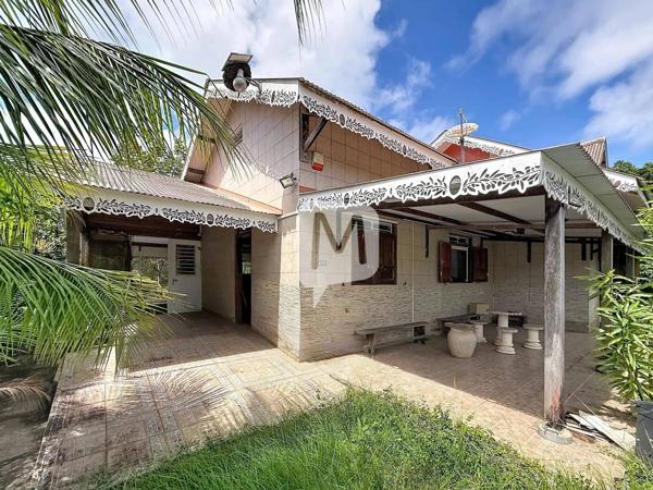 DPT GUYANE, à vendre MACOURIA maison individuelle T4 de 117 m² sur un terrain de 4 067 m2