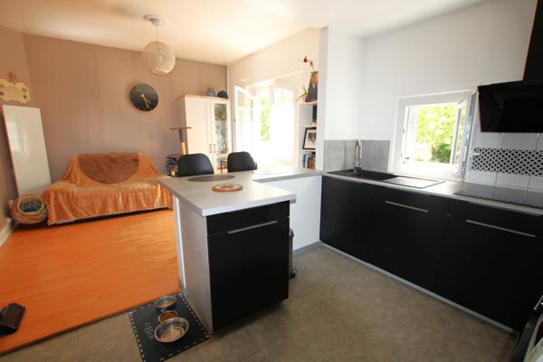 Appartement T3 avec jardin privatif