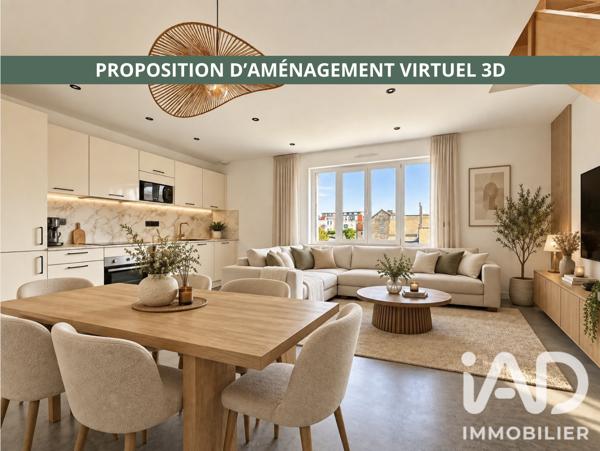 Appartement à vendre 3 pièces 62 m² Saint-Malo