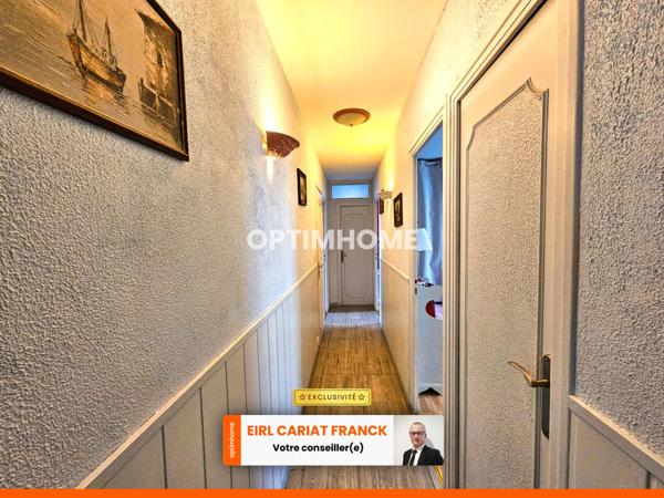 MAISON DE 156 M² AVEC UN APPARTEMENT, L’ENSEMBLE SUR 762 M² DE TERRAIN CLOS :