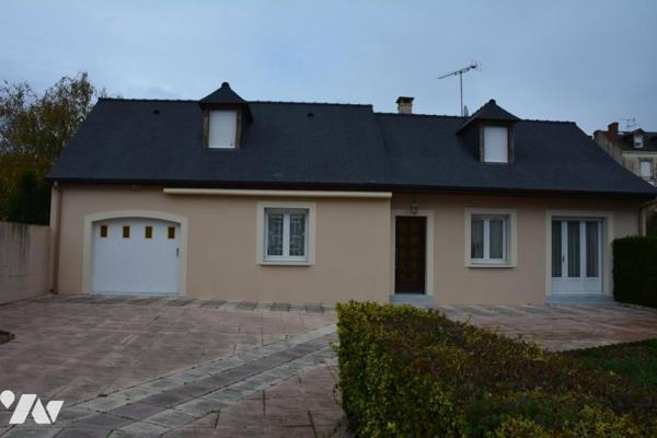 Vente sur la commune de Château-Gontier sur Mayenne une maison d'habitation avec jardin et garage