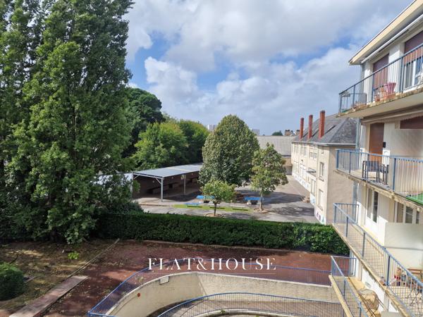 Nantes - Bld jules verne - T4 de 92m2 - 3 chambres - parking - cave - dpe C
