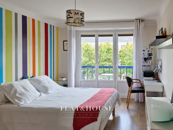 Nantes - Bld jules verne - T4 de 92m2 - 3 chambres - parking - cave - dpe C