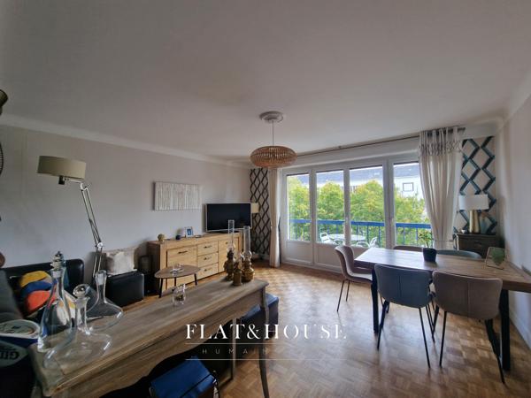 Nantes - Bld jules verne - T4 de 92m2 - 3 chambres - parking - cave - dpe C