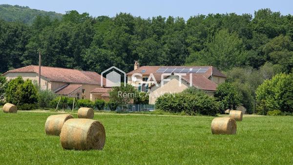 Belle propriété en pierre avec piscine et dépendances