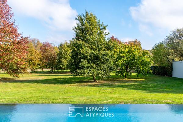 Propriété d’exception : Authentique longère rénovée