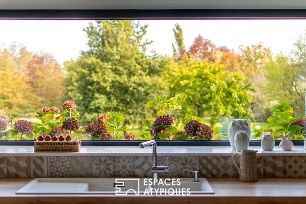 Propriété d’exception : Authentique longère rénovée