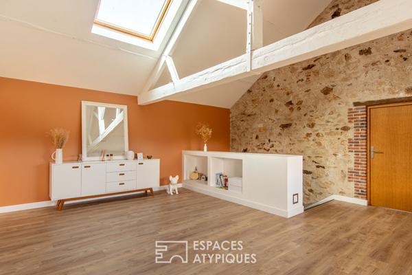 Propriété d’exception : Authentique longère rénovée