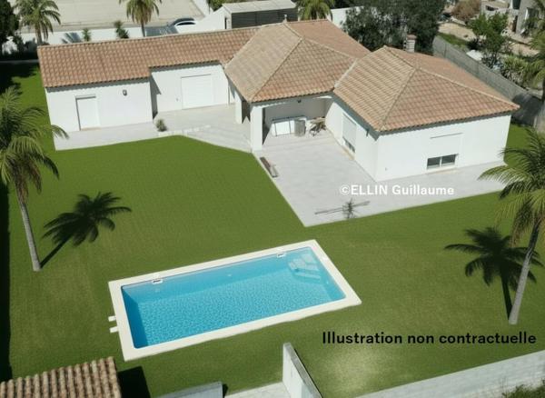 Proximité Perpignan grande maison 4 pièces 170 m2