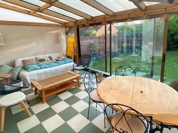 Maison rénovée 126m² 4 ch jardin sans vis à vis Bois l'Evêque