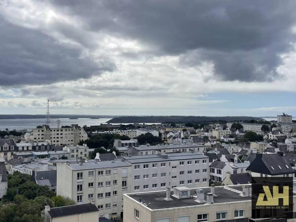 EXCLUSIVITE - BREST RIVE DROITE - APPARTEMENT T4 DE 74 M² - 2 CHAMBRES - DERNIER ETAGE - ASCENSEUR ET VUE RADE