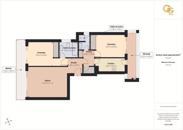 Appartement à CANNES (06400)