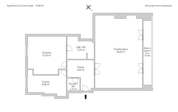 Appartement Neuilly-sur-Seine - HÔPITAL AMÉRICAIN