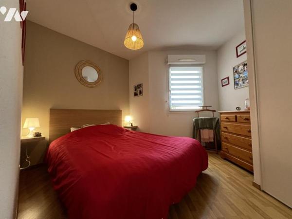 appartement T2 en copropriété au 1er étage.