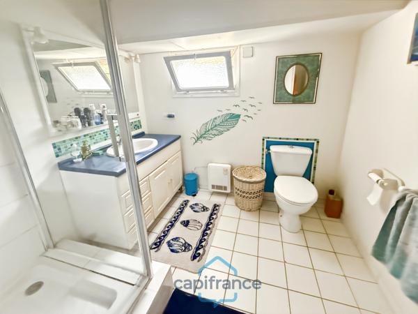 Dpt Gers (32), à vendre BARCELONNE DU GERS belle maison T5 de 105 m² habitables sur 2 niveaux + garage sur 617 m² de terrain, au bout d'une impasse, au calme