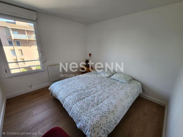 Appartement Toulouse T2 49 m2 avec parking et cave, vue degagee bois, quartier La Terrasse