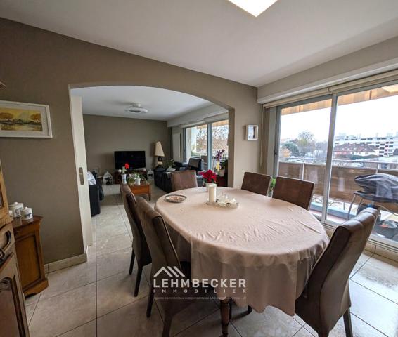 Appartement 100m² - Loué - Balcon/Cave/Garage - Schiltigheim