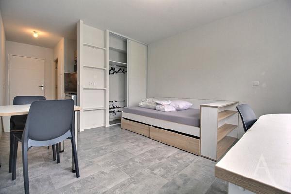 Studio meublé de 22 m² en résidence étudiante