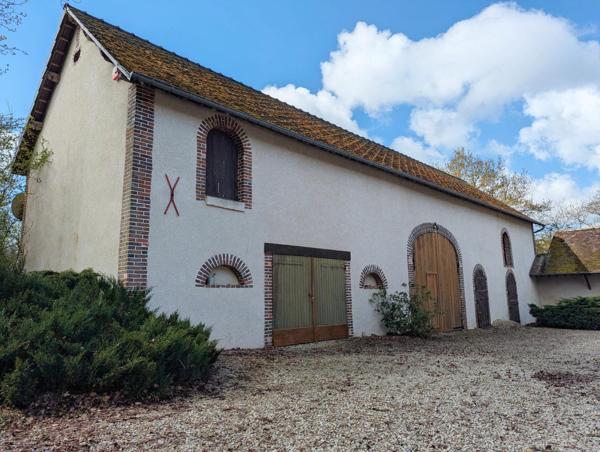 Longère de charme avec parc boisé