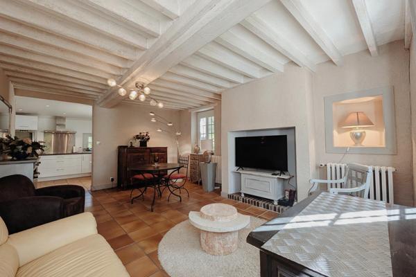 Longère de charme avec parc boisé