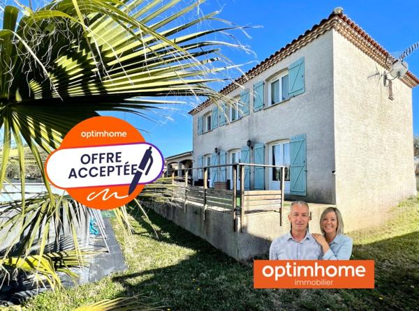 Maison familiale 128 m² avec double garage et jardin à Saint-Laurent-d'Aigouze
