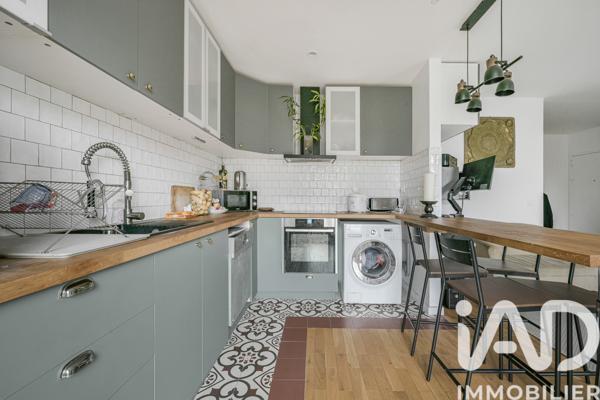 Appartement à vendre 4 pièces 66 m² Pantin