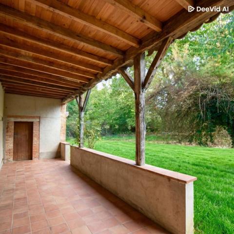 82130, 15 Min. de Montauban, entre Lafrançaise et Moissac, fermette habitable  de 201 m2 de 7 pièces et 4 chambres