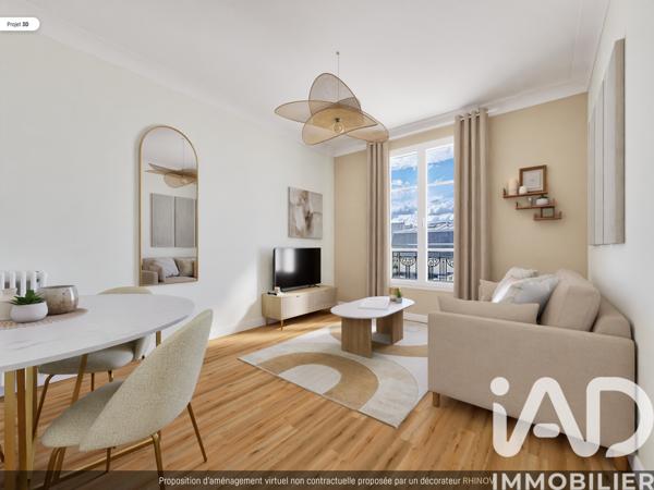 Appartement à vendre 3 pièces 56 m² Asnières-sur-Seine