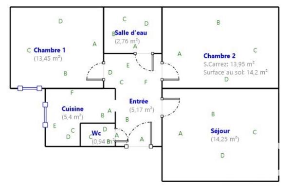 Appartement à vendre 3 pièces 56 m² Asnières-sur-Seine