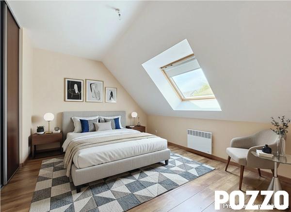 A VENDRE. CONDE SUR VIRE. PROCHE BOURG ET ECOLES . MAISON AVEC VIE DE PLAIN PIED. CONDE SUR VIRE