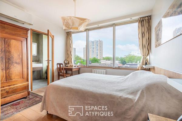 Appartement type loft avec rooftop