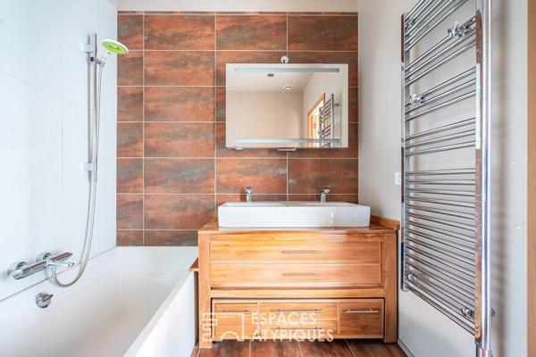 Appartement type loft avec rooftop