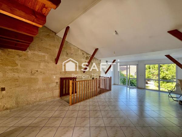 Talence - Caudérès : maison de 110 m² avec 3 chambres et un grand jardin de 75 m²
