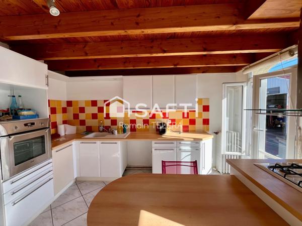 Talence - Caudérès : maison de 110 m² avec 3 chambres et un grand jardin de 75 m²