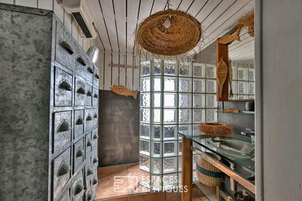 Appartement lumineux avec extérieur en coeur de village