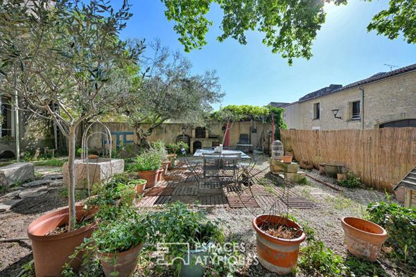 Appartement lumineux avec extérieur en coeur de village