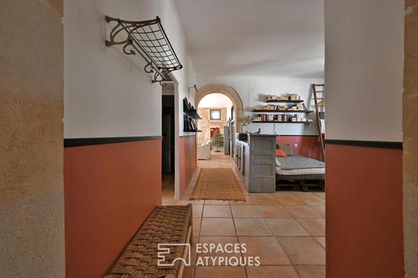 Appartement lumineux avec extérieur en coeur de village