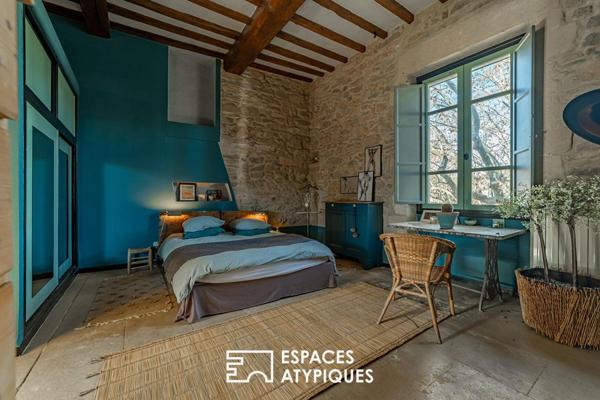 Appartement lumineux avec extérieur en coeur de village