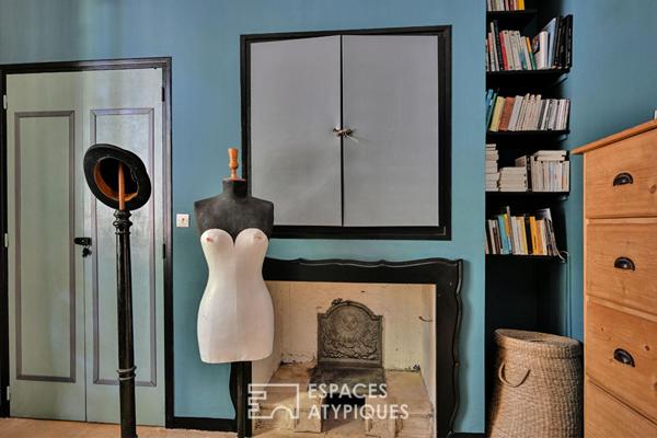 Appartement lumineux avec extérieur en coeur de village