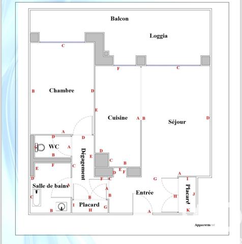 Appartement à vendre 2 pièces 50 m² Nice