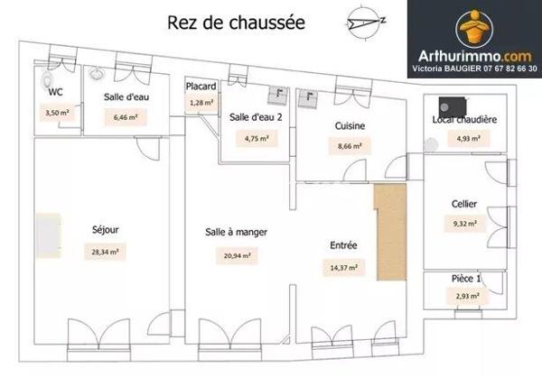 Vente Maison 6 pièces 195 m2 à Orgelet